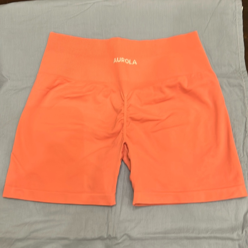 Women's Pink Aurola Athletic Shorts